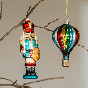 Игрушка на елку "Воздушный шар" 9 см