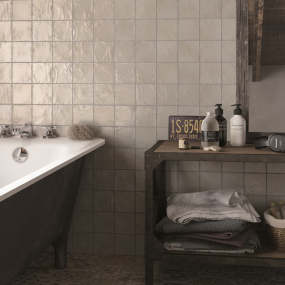 Плитка керамическая Equipe Mallorca 10х10, Cream, 8 мм