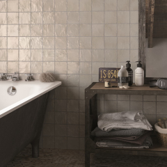 Плитка керамическая Equipe Mallorca 10х10, Cream, 8 мм