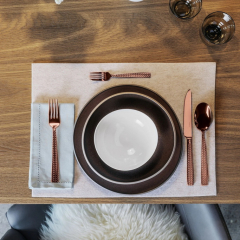 Набор столовых приборов Cortina Copper, 30 предметов