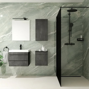 Тумба с раковиной Kolpa-San Naomi OUN 60 DC, 60х45, подвесная