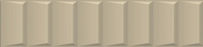 Керамогранит Rondine Volume 6х25, Ivory 3D Ladder, 9,5 мм