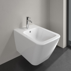 Биде подвесное Villeroy & Boch Finion 56х38, CeramicPlus, 446500R1
