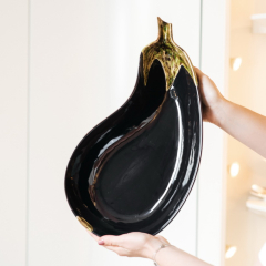 Салатник "Баклажан" 46,5х26 см