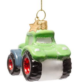 Елочная игрушка "Трактор" 7,5 см
