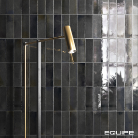 Плитка керамическая Equipe Hanoi 6,5х20, Black Ash, 8 мм