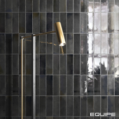 Плитка керамическая Equipe Hanoi 6,5х20, Black Ash, 8 мм