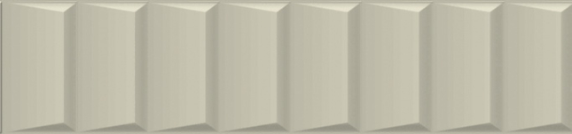 Керамогранит Rondine Volume 6х25, White 3D Ladder, 9,5 мм