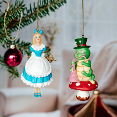 Елочная игрушка "Алиса с ключом" 10 см