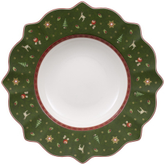 Тарелка глубокая Toy's Delight 26 см, зеленая