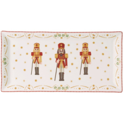 Блюдо для сэндвичей прямоугольное Christmas Love 36х18 см Блюдо для сэндвичей прямоугольное Christmas Love 36х18 см