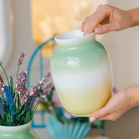 Ваза Balance 20 см, желтая