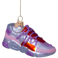 Елочная игрушка "Кроссовок" 6 см