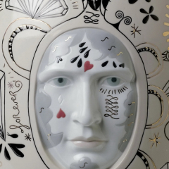 Ваза Lladro Conversation 47х31х31 см