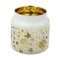 Подсвечник "Снег" Christmas Snowfall 10 см