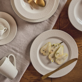 Тарелка столовая Golf Bianco 27 см