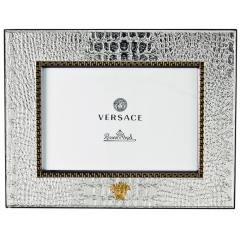 Рамка для фотографий Versace Frames 10х15 см, декор серебро VHF3