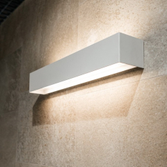 Светильник настенный Nemo Viiva 60х11х9 см, цвет белый