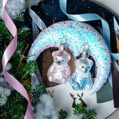 Игрушка на елку "Медвежонок" 6,5 см