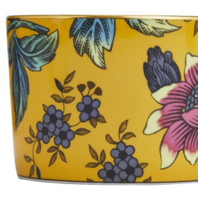 Чашка чайная с блюдцем "Желтый тонкин" 150 мл