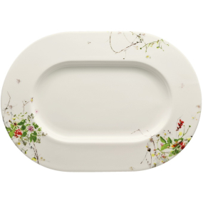 Блюдо сервировочное овальное Brillance Fleurs Sauvages 34 см