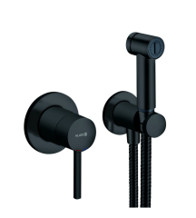Комплект псевдобиде Kludi Bozz 389983976, черный матовый