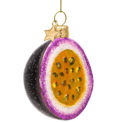 Елочная игрушка "Маракуйя" 7 см