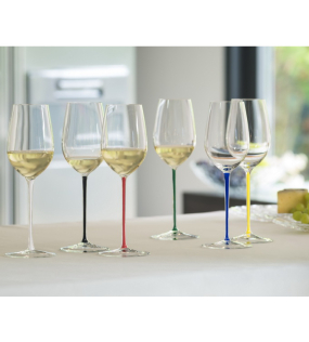 Бокал для вина Riesling/Zinfandel Fatto a Mano 395 мл, синий