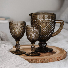 Набор бокалов для воды Bicos Brown 280 мл, 4 шт