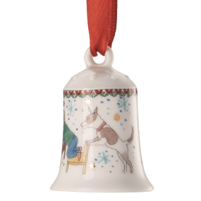 Елочная игрушка "Колокольчик. Шахматы" 5 см