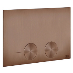 Панель смыва Gessi 54617.708 (TECE), брашированная медь PVD