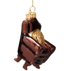 Елочная игрушка "Кресло" 9 см