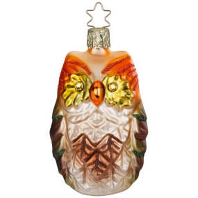 Елочная игрушка "Бриллиантовая сова" 8,5 см