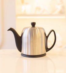 Заварник Salam Noir 1 л, цвет черный/сталь