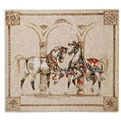 Блюдо сервировочное Chevaux du vent 29,5х26,5см