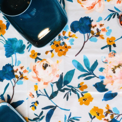 Скатерть-дорожка La Rosa 50x140 см, цвет аква