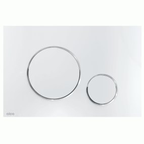 Панель смыва Alca Thin M671, хром