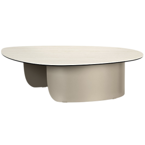 Стол журнальный Calligaris Twins 110х87, Calacatta Paonazzo