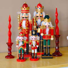 Фигурка "Щелкунчик с посохом" 38 см