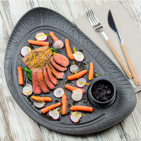 Блюдо овальное Vulcania 37х25 см