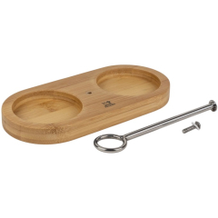 Подставка для мельниц Linea 19х15,5 см, бежевая