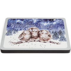 Набор подставок под тарелку Wrendale Designs X-mas 30,5х23 см, 4 шт
