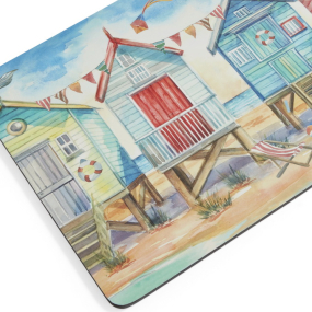 Набор подставок под тарелку Beach Huts 23х30,5 см, 6 шт