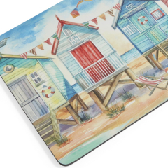 Набор подставок под тарелку Beach Huts 23х30,5 см, 6 шт