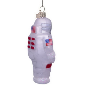 Елочная игрушка "Космонавт" 12 см