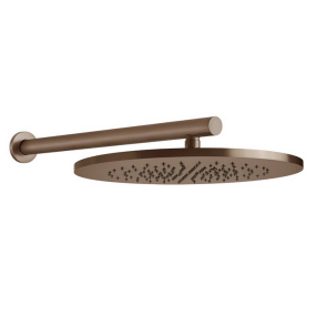 Лейка для душа Gessi 316 54148.708, 35 см, медь брашированная PVD