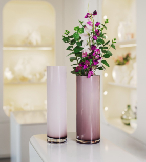 Ваза Wetube 26 см, цвет розовый