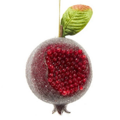 Елочная игрушка "Гранат" 10,4 см