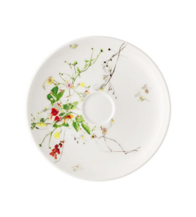 Блюдце для чашки капучино Brillance Fleurs Sauvages 15,5 см (глубокое)