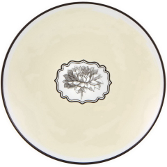 Тарелка салатная Herbariae by Christian Lacroix 23 см, желтая